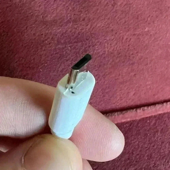 USB to Micro-USB Adapter Charging Cable white - Picture 3 of 5